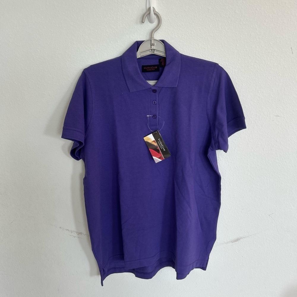 Ultra Club Purple Women’s Polo

Size L
NWT